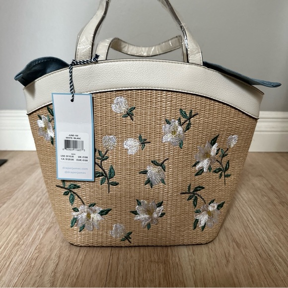 New Draper James June Bag Magnolia - Picture 9 of 14